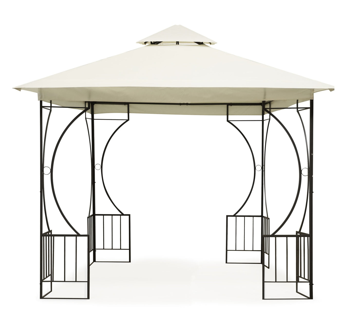 Garden Pavilion Tent Gazebo 3x3 m with Walls and Mosquito Net 2-in-1 MultiGarden