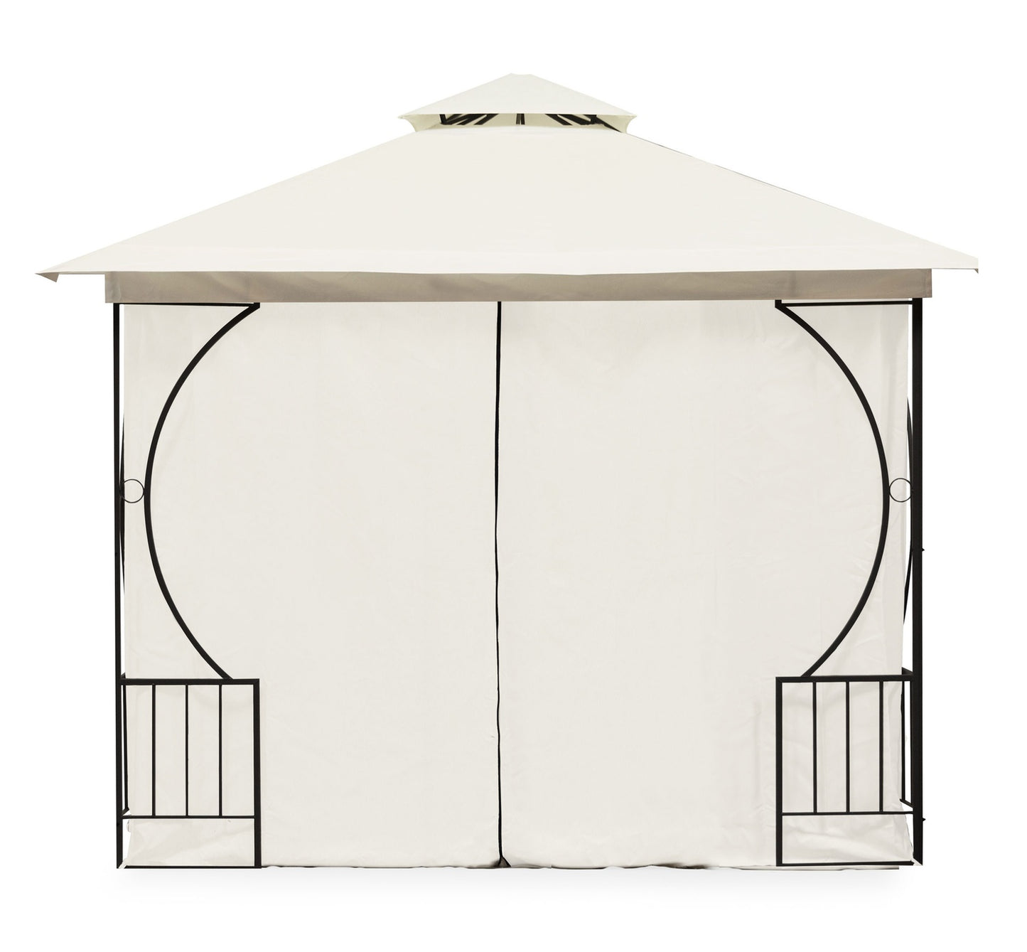 Garden Pavilion Tent Gazebo 3x3 m with Walls and Mosquito Net 2-in-1 MultiGarden