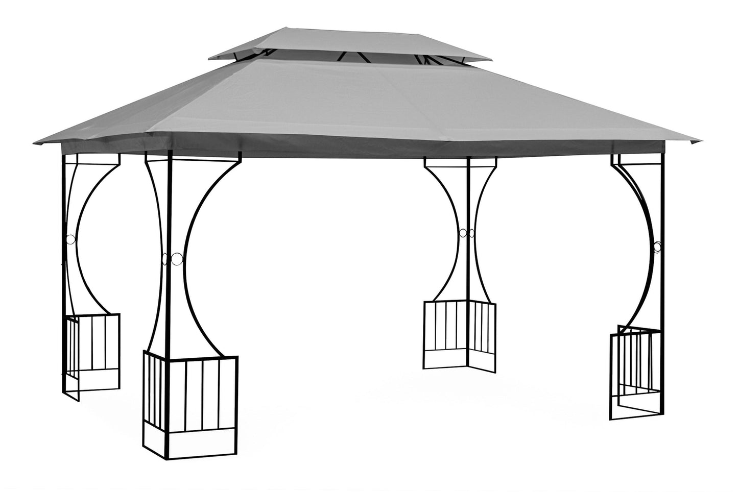 Garden Pavilion Tent Gazebo 3x4 m with Full Sidewalls MultiGarden