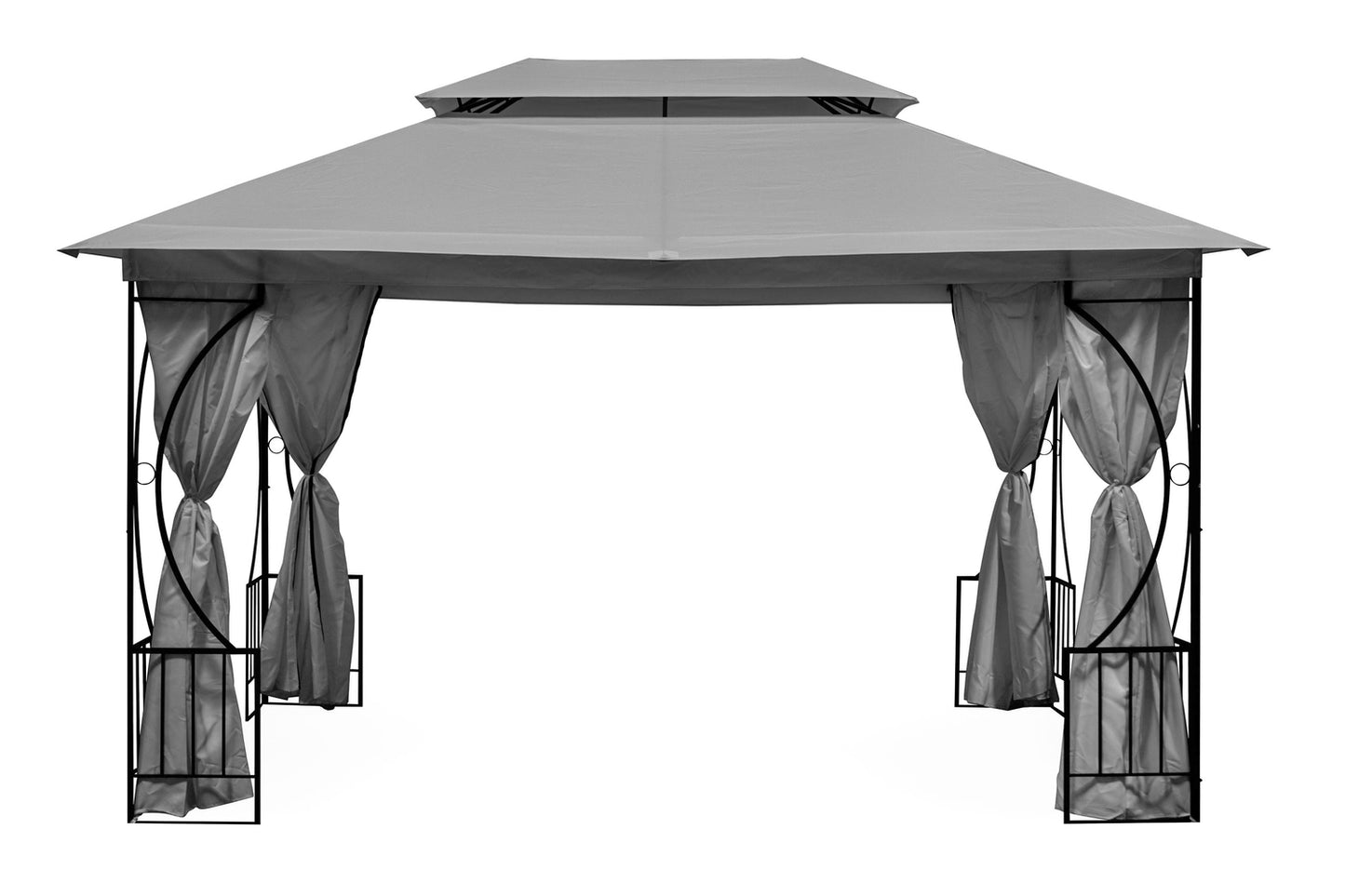 Garden Pavilion Tent Gazebo 3x4 m with Full Sidewalls MultiGarden