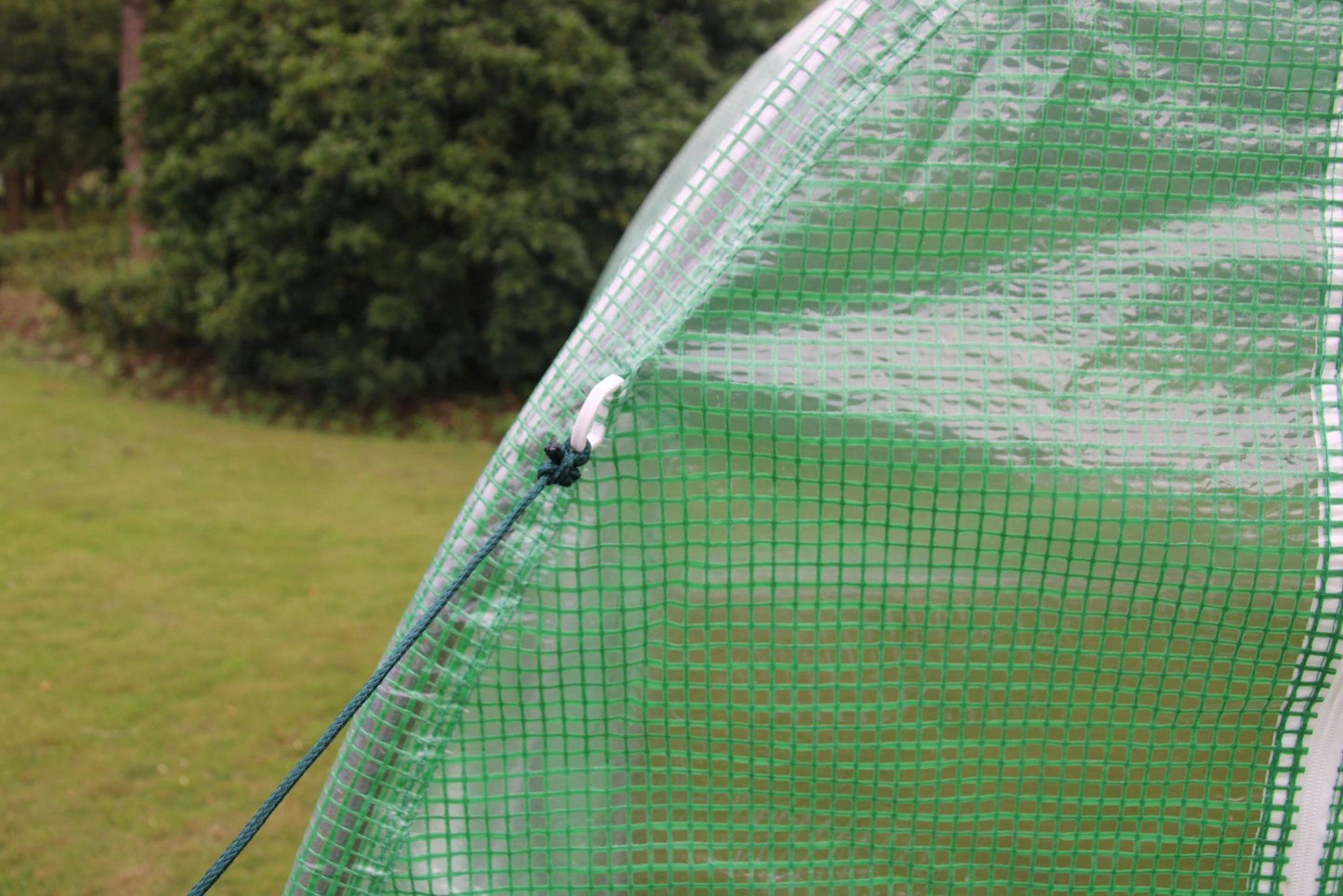 Garden Polytunnel Greenhouse, 10 m², Metal Frame, UV Cover