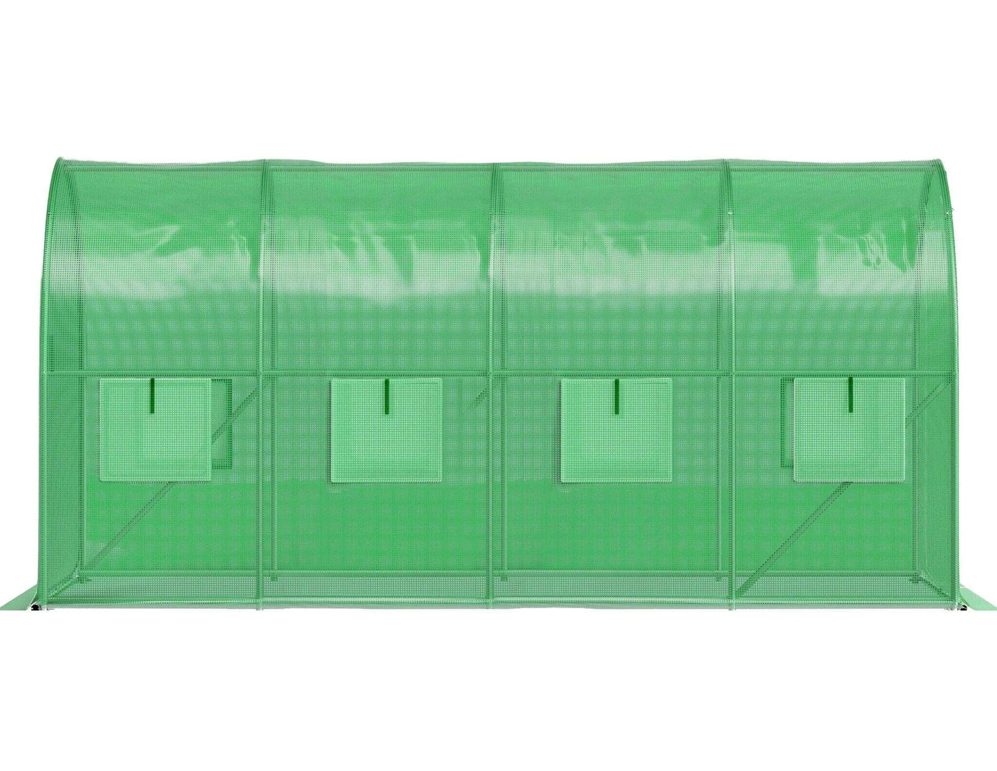Garden Polytunnel Greenhouse 18m² with UV Cover