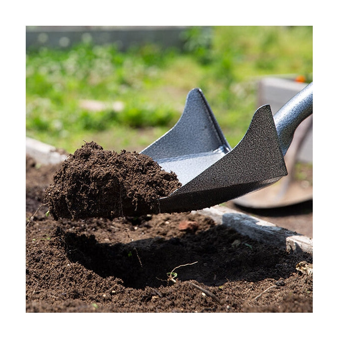 Garden Spade with Edged Blade for Digging