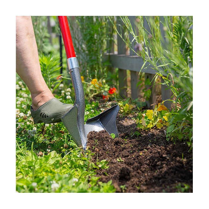 Garden Spade with Edged Blade for Digging