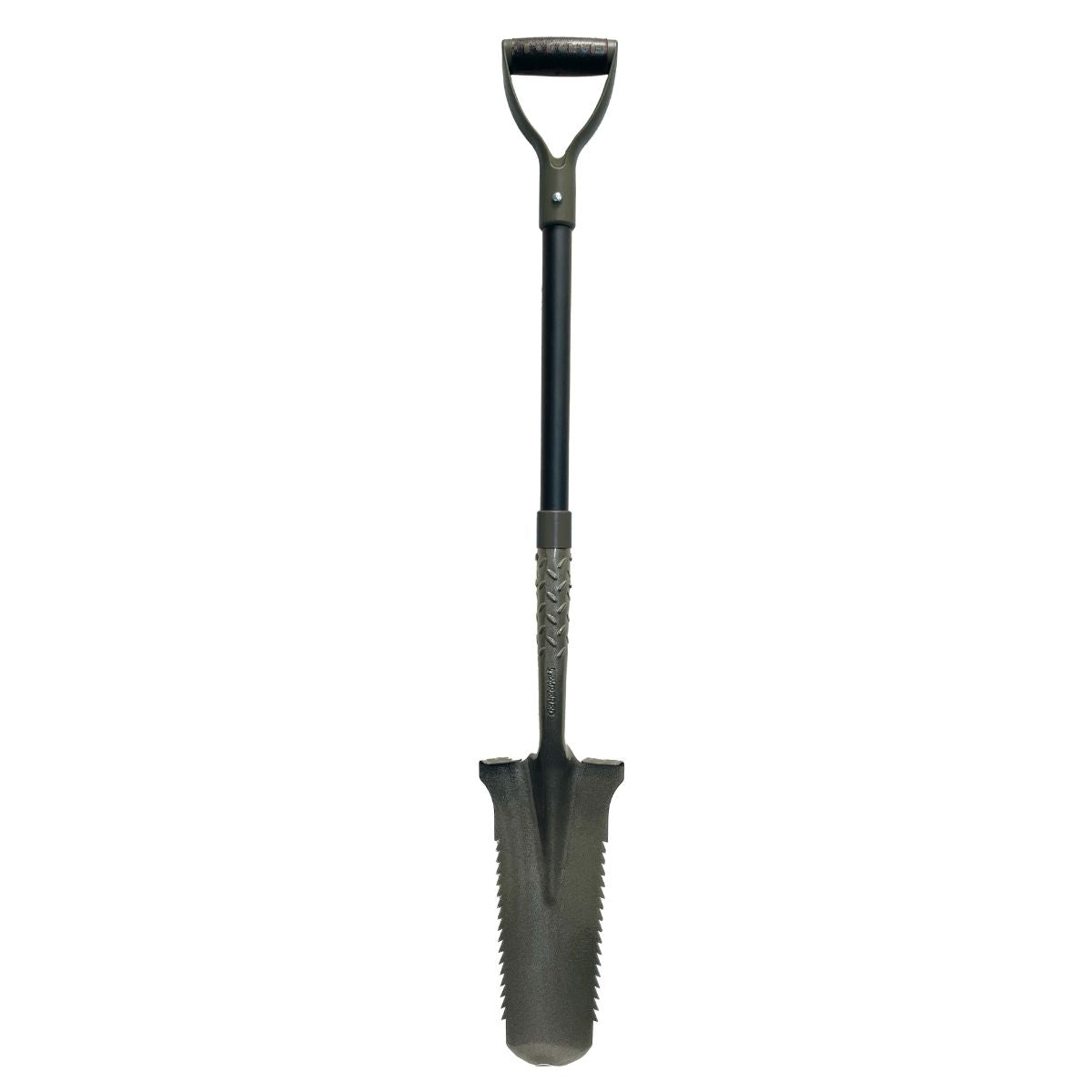 Garden Spade with V-Shaped Blade, Grey