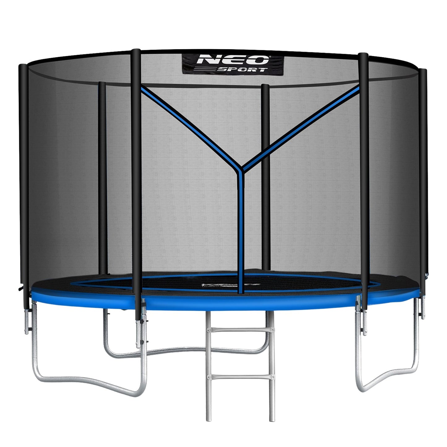 Garden Trampoline 8ft/252cm with Outdoor Net and Ladder Neo-Sport
