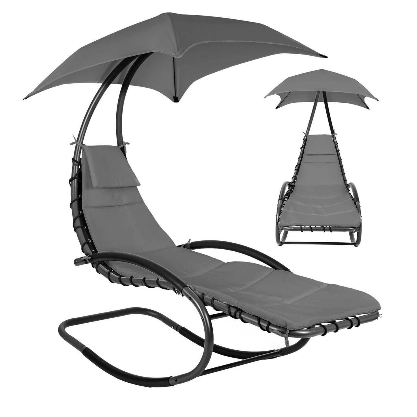 Garden armchair, deckchair, garden rocking lounger, hammock