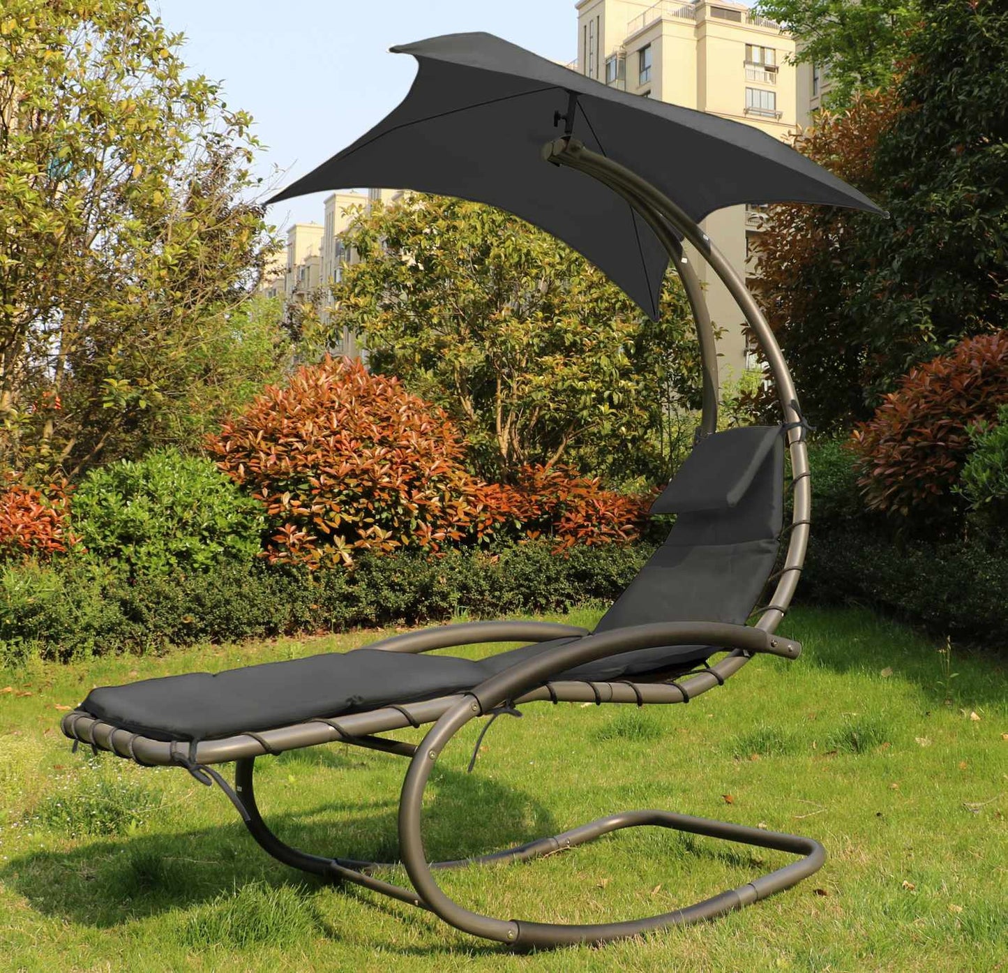 Garden armchair, deckchair, garden rocking lounger, hammock