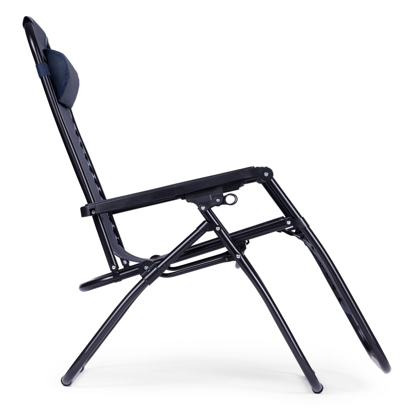 Garden armchair with adjustable backrest - dark blue ZERO GRAVITY ModernHome