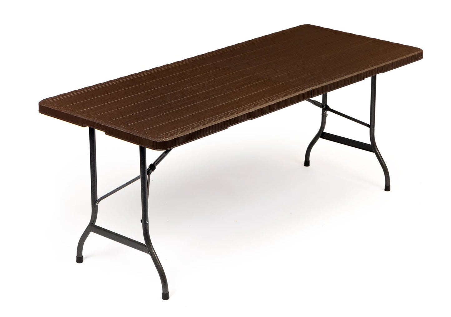 Garden banquet table folding 180 brown