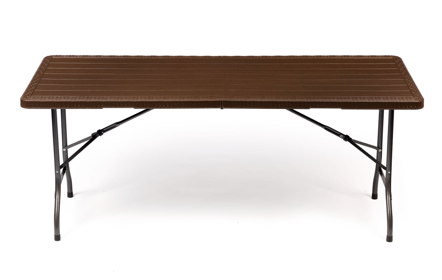 Garden banquet table folding 180 brown