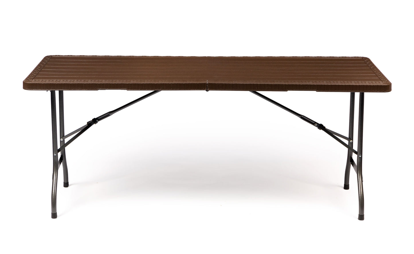 Garden banquet table folding 180 brown