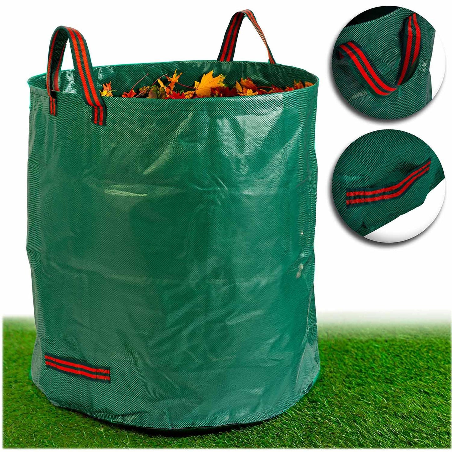 Garden basket for leaves 272 l Plonos PL-524 green
