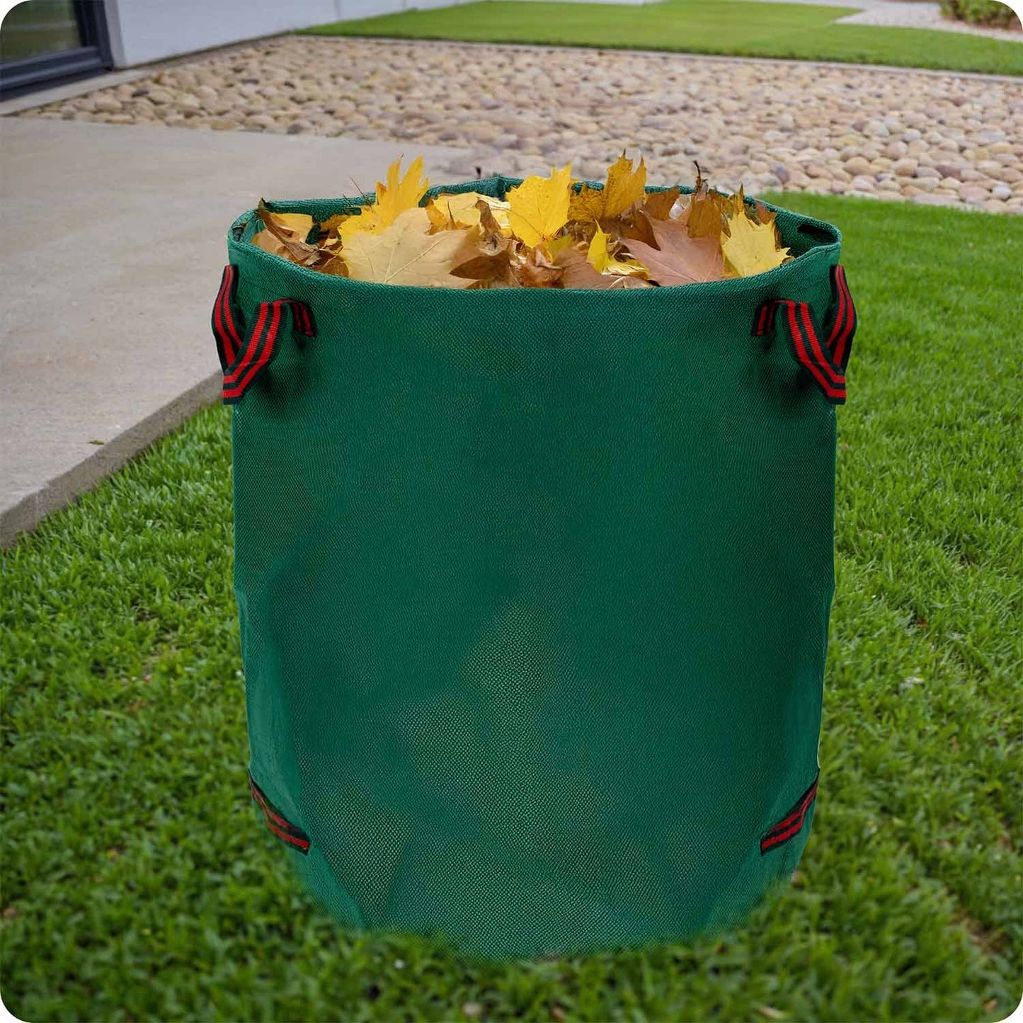 Garden basket for leaves 272 l Plonos PL-524 green