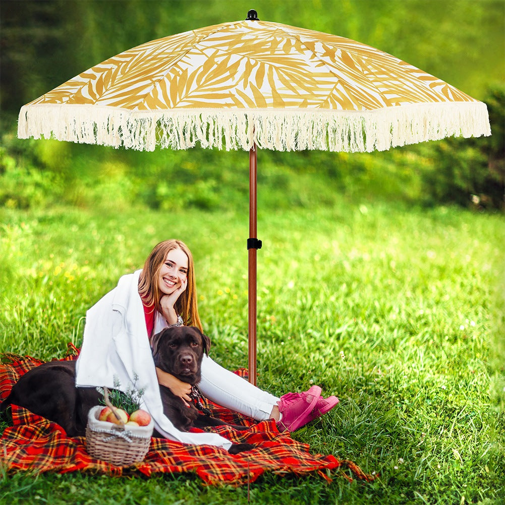 Garden beach umbrella 157 cm
