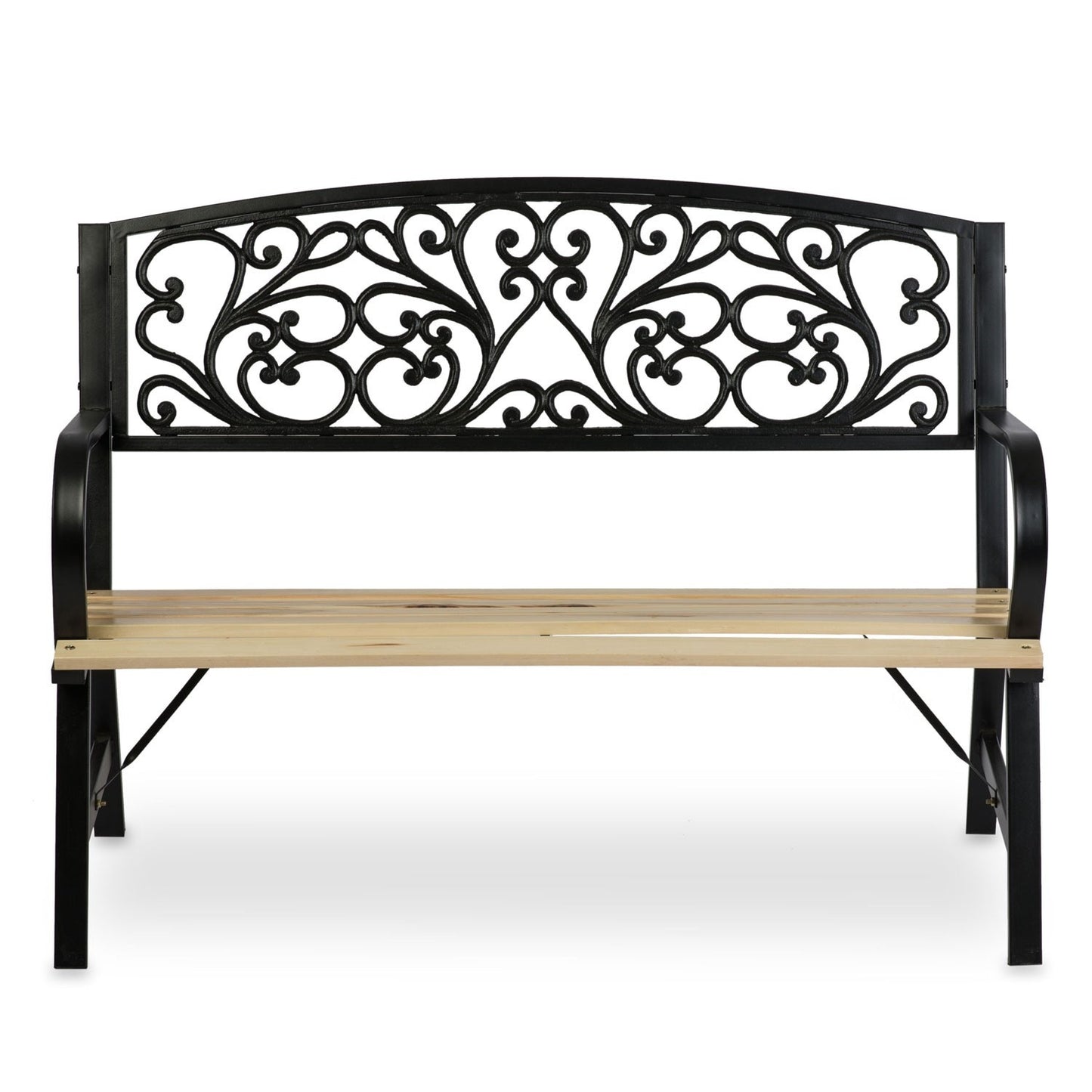 Garden bench with backrest 122 x 88.5 x 55.5 cm Ivy sofa