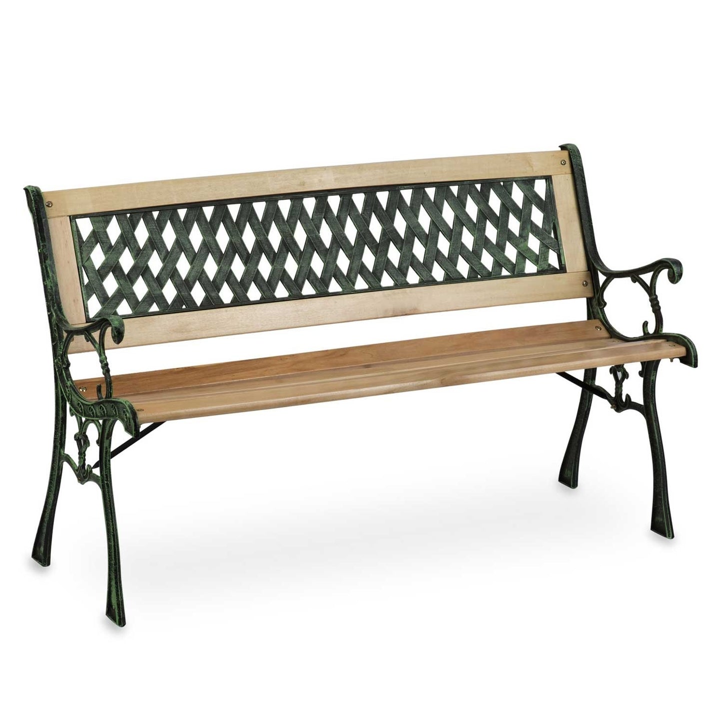 Garden bench with backrest 124 x 74 x 43 cm Sofotel Fusio