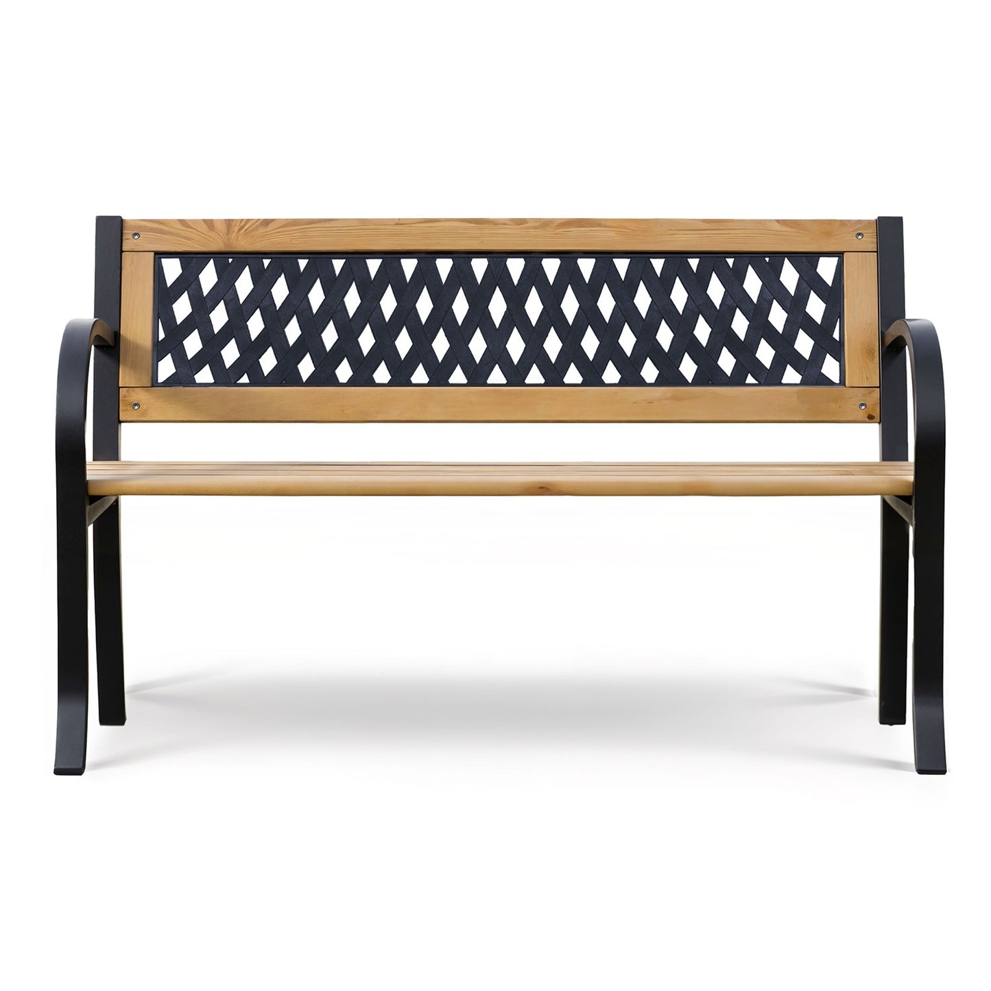 Garden bench with backrest 125 x 77 x 49 cm Sofa Elion