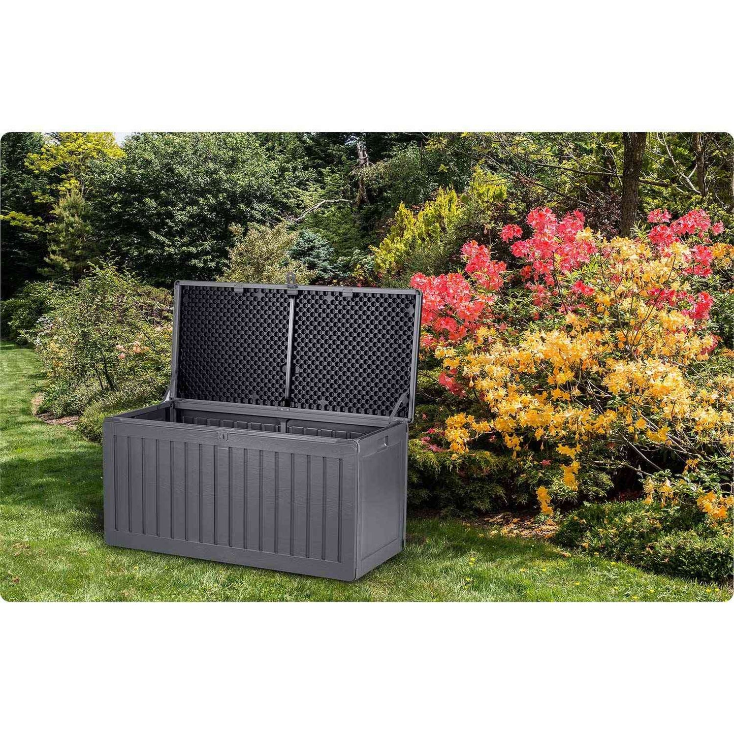 Garden box 109 x 51 x 55 cm, 270 litres, grey