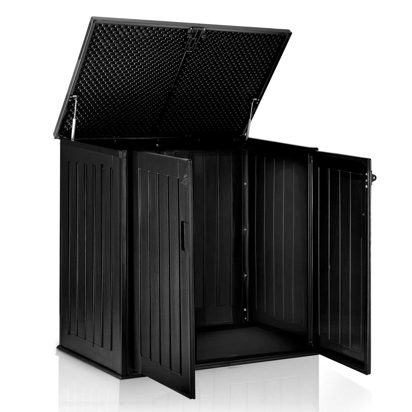 Garden box 116 x 112.5 x 71 cm 775 liters black