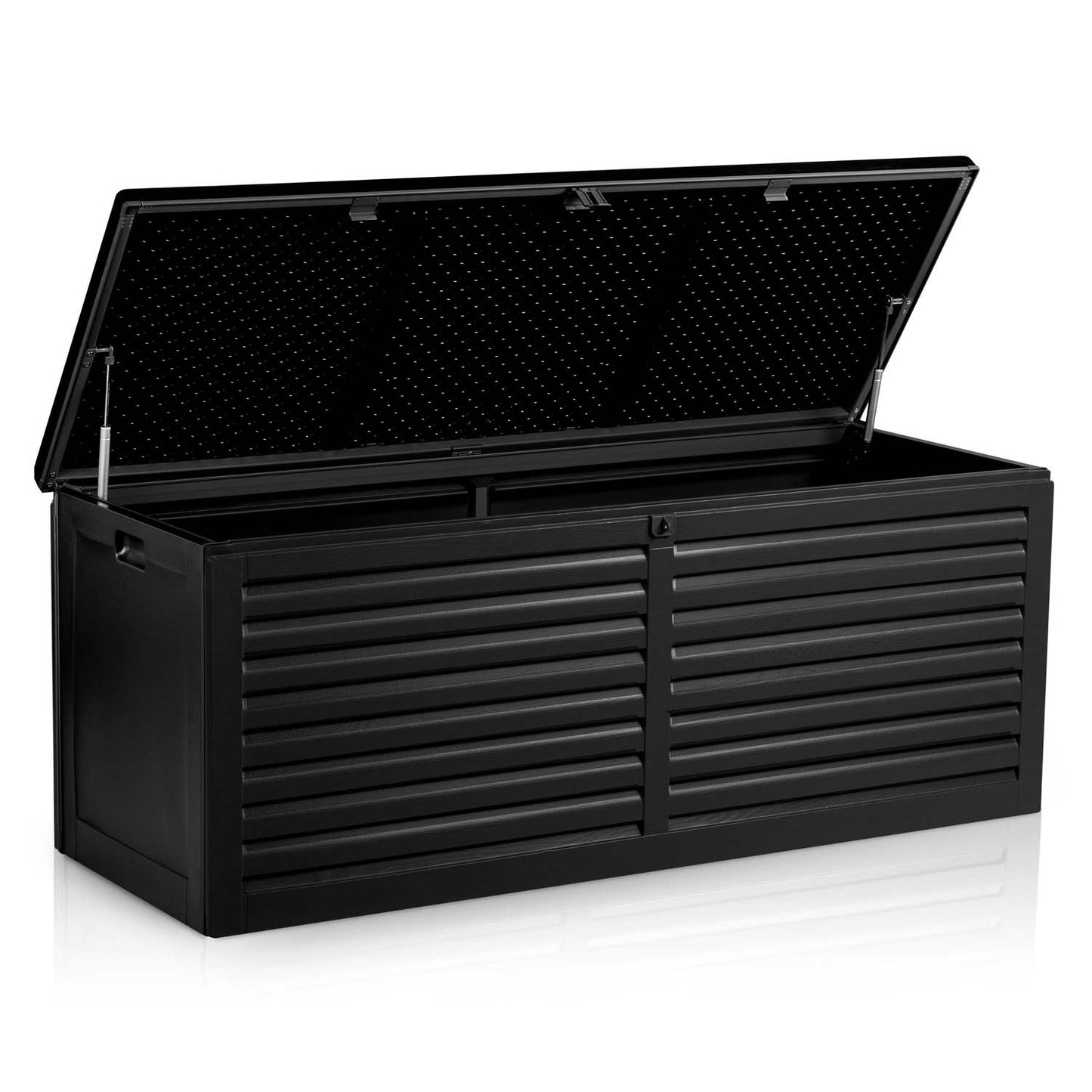 Garden box 143.5 x 57 x 53.5 cm 390 liters black