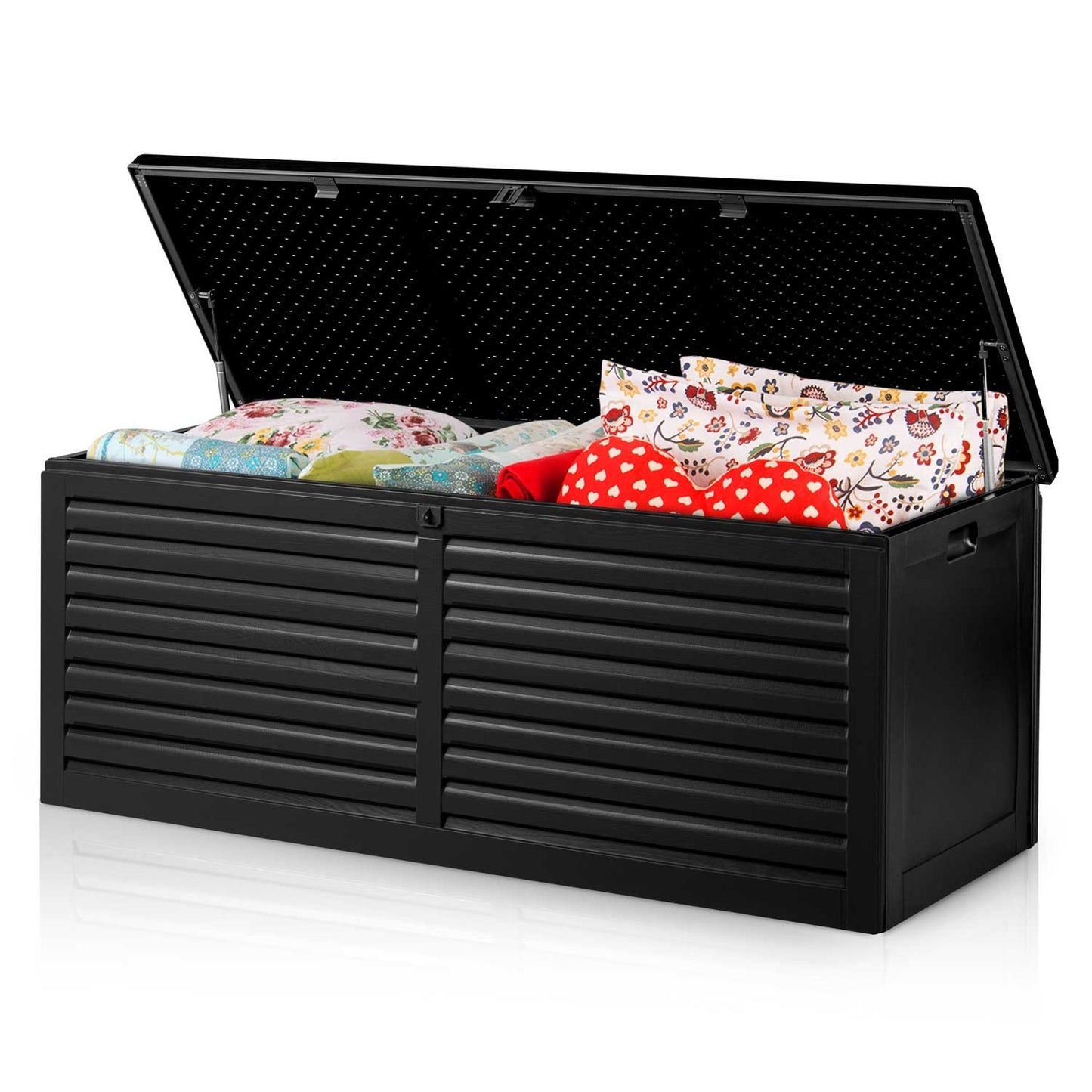 Garden box 143.5 x 57 x 53.5 cm 390 liters black