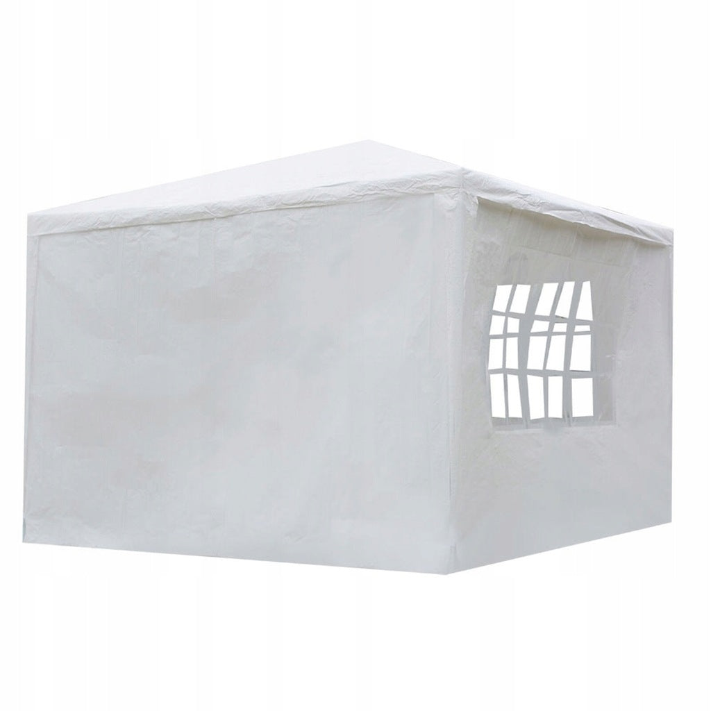 Garden commercial pavilion tent, 3x3 m, 4 walls, white, MultiGarden