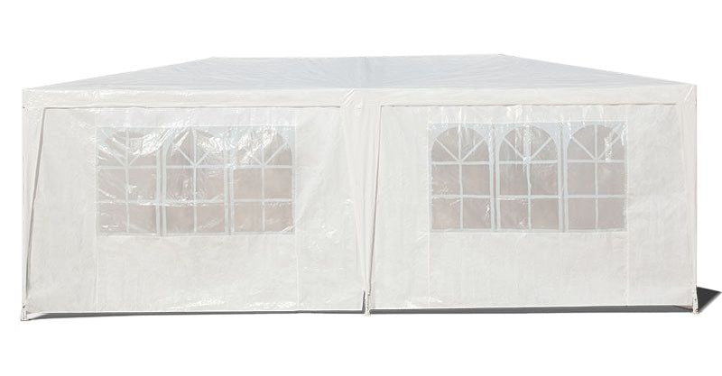 Garden commercial pavilion tent, 3x6 m, 6 walls, white, MultiGarden