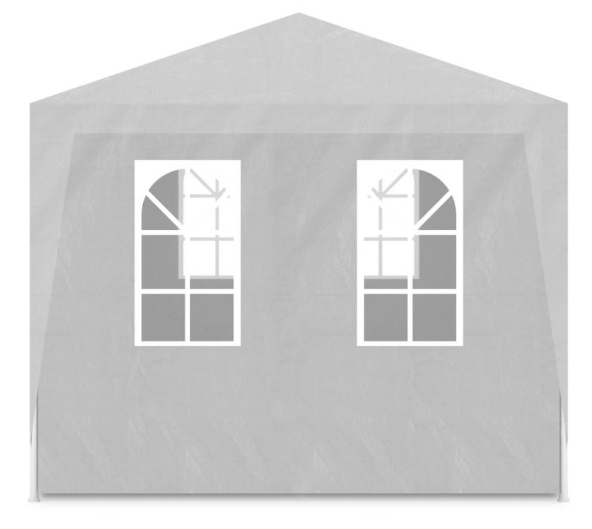 Garden commercial pavilion tent, 3x9 m, 8 walls, white, MultiGarden
