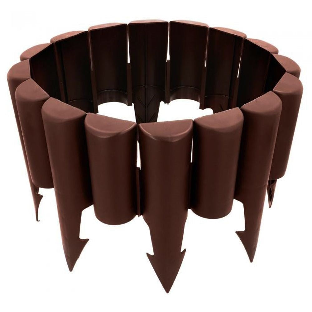 Garden edging 25 cm - Durable and brown for flower beds
