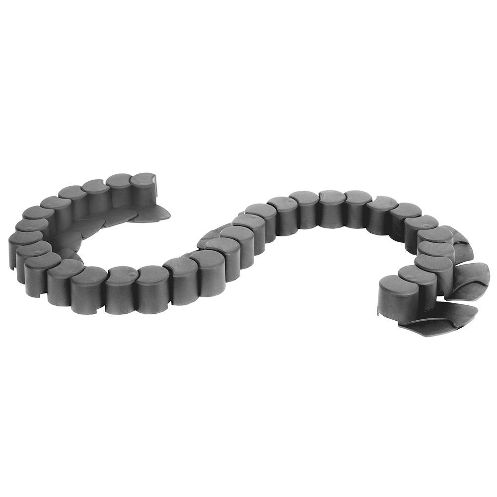 Garden edging with driving track - 32 parts, 410 cm long