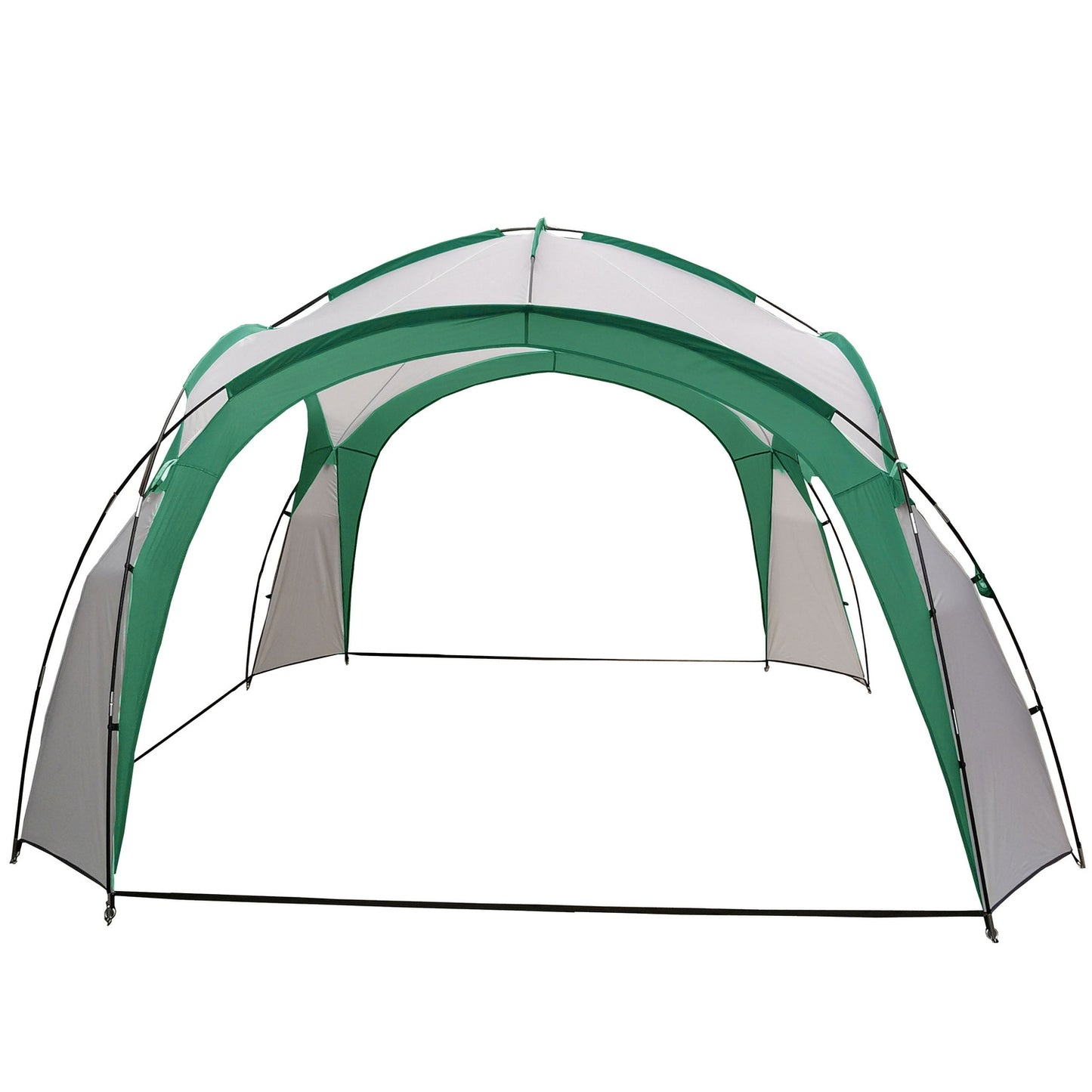 Garden event pavilion tent for a picnic + ModernHome bag - green