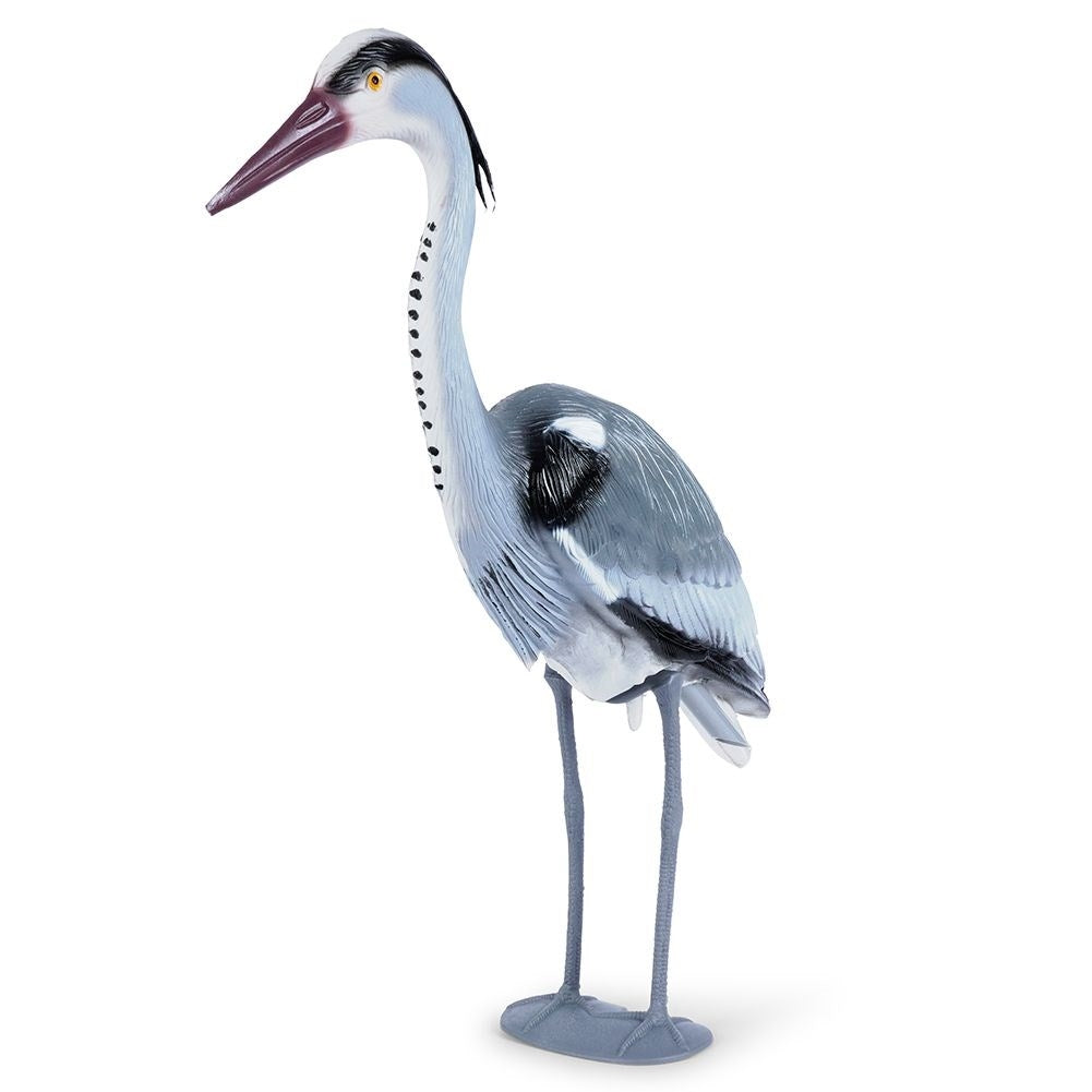 Garden figure heron, 72 cm high, high quality