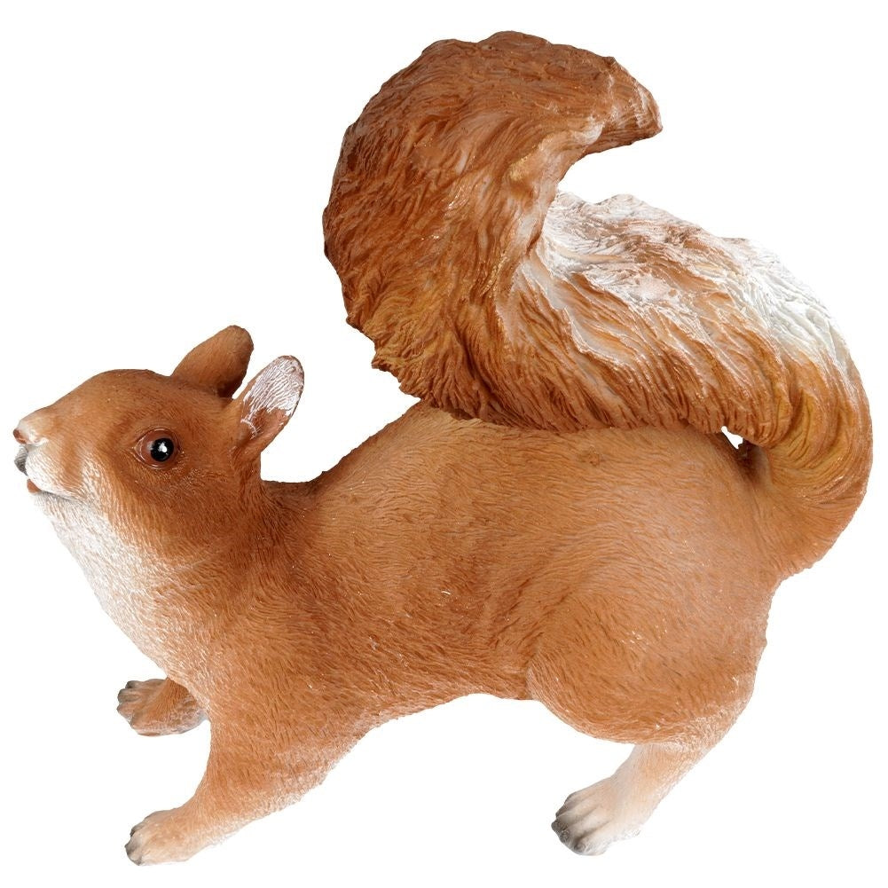 Garden figurine Squirrel - Detailed Decor in Synthetic Stone