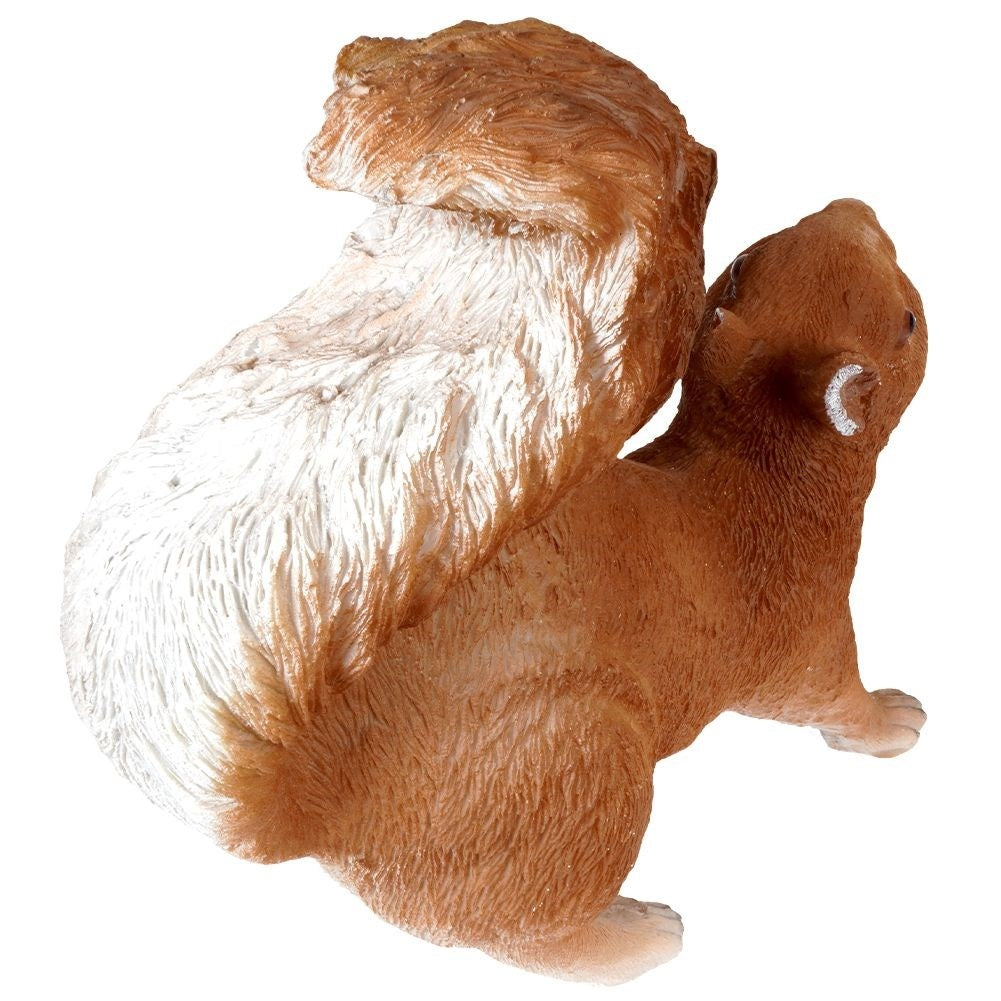 Garden figurine Squirrel - Detailed Decor in Synthetic Stone