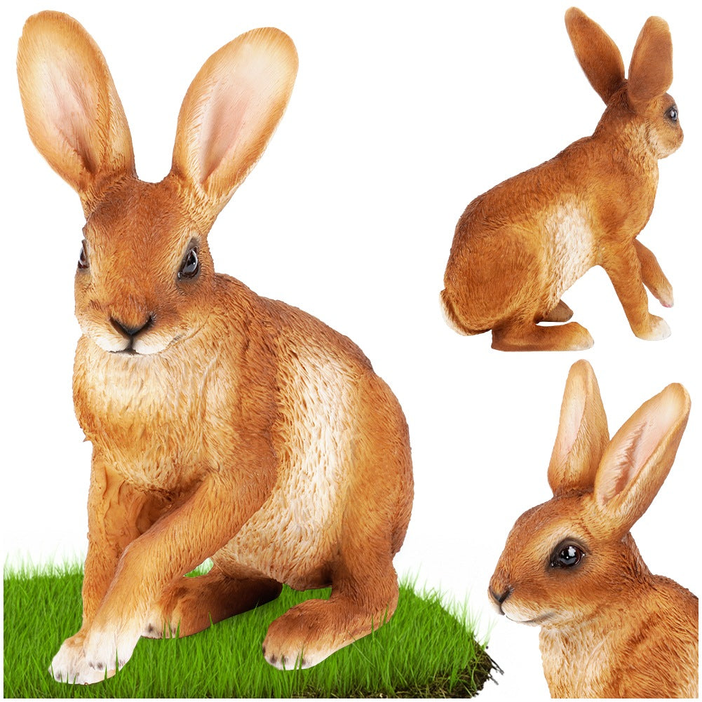 Garden figurine hare 21x11x27.5 cm
