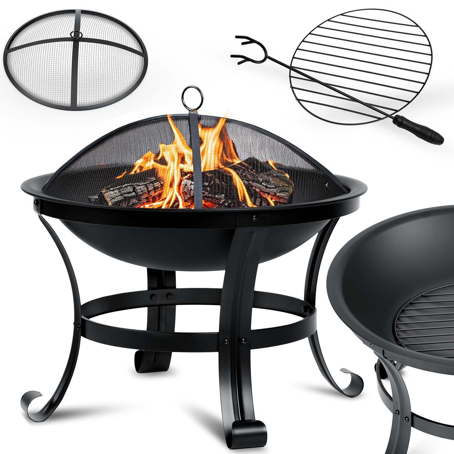 Garden fire pit 60 cm Berdsen BD-880