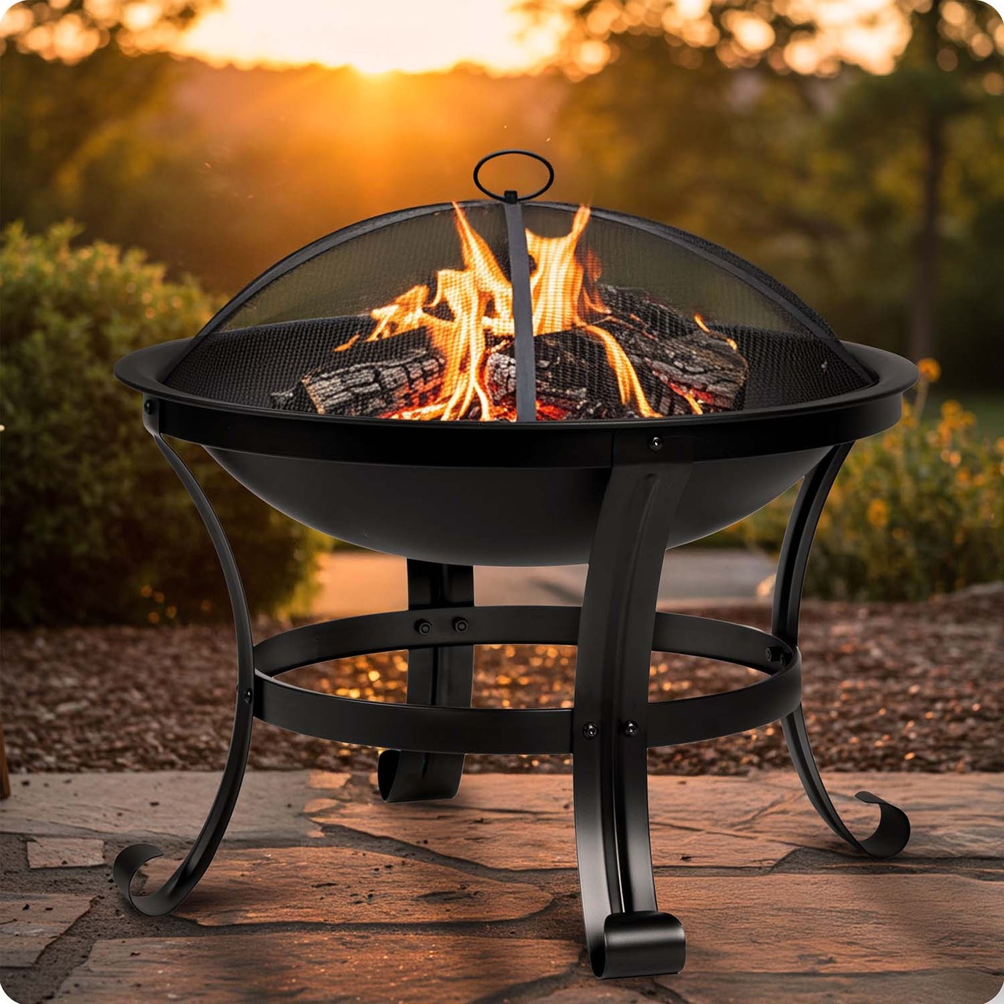 Garden fire pit 60 cm Berdsen BD-880