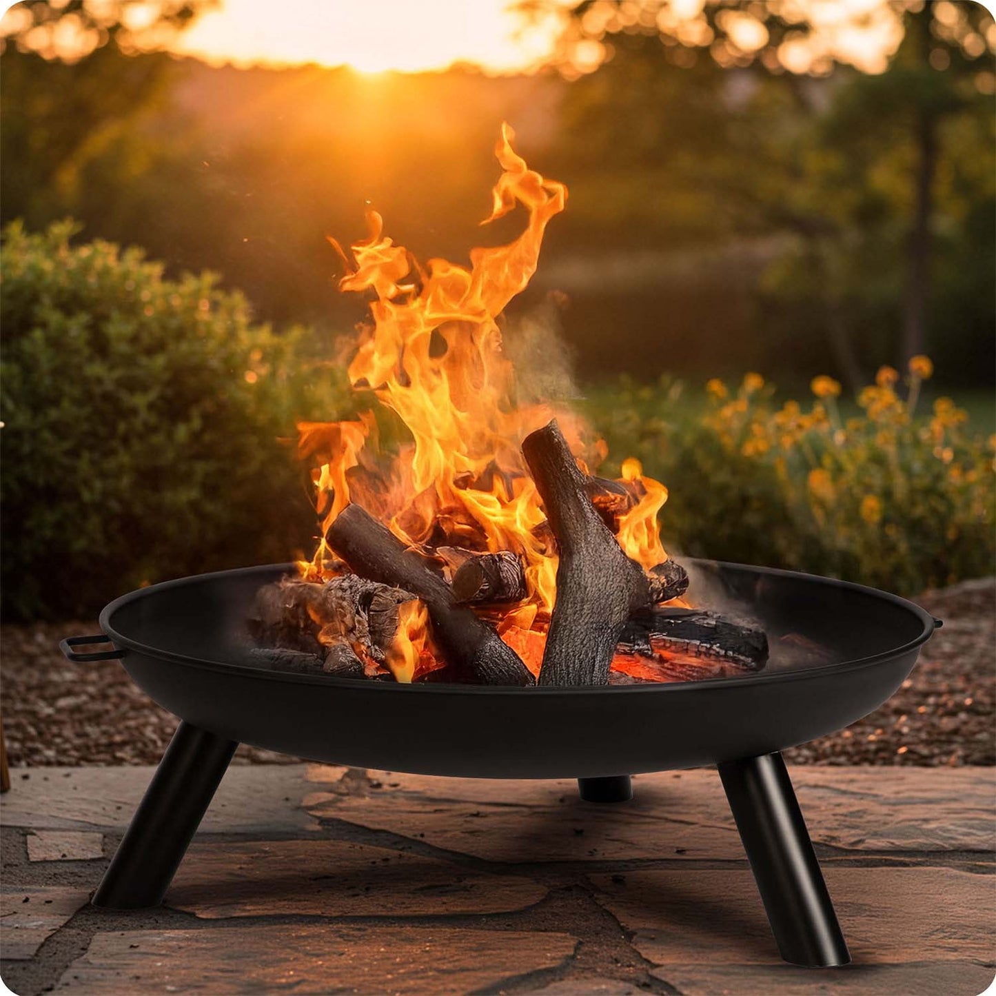 Garden fire pit 80 cm Berdsen BD-882