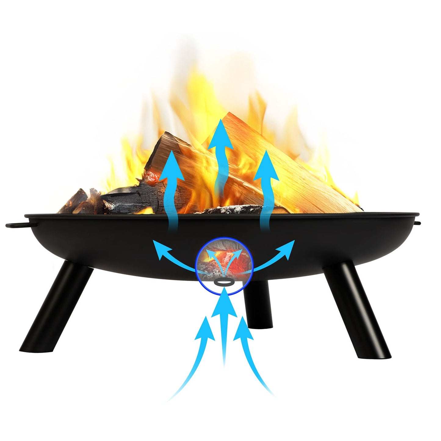 Garden fire pit 80 cm Berdsen BD-882