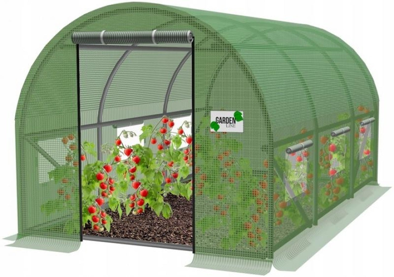 Garden foil tunnel green segment 3x2x2m 5552