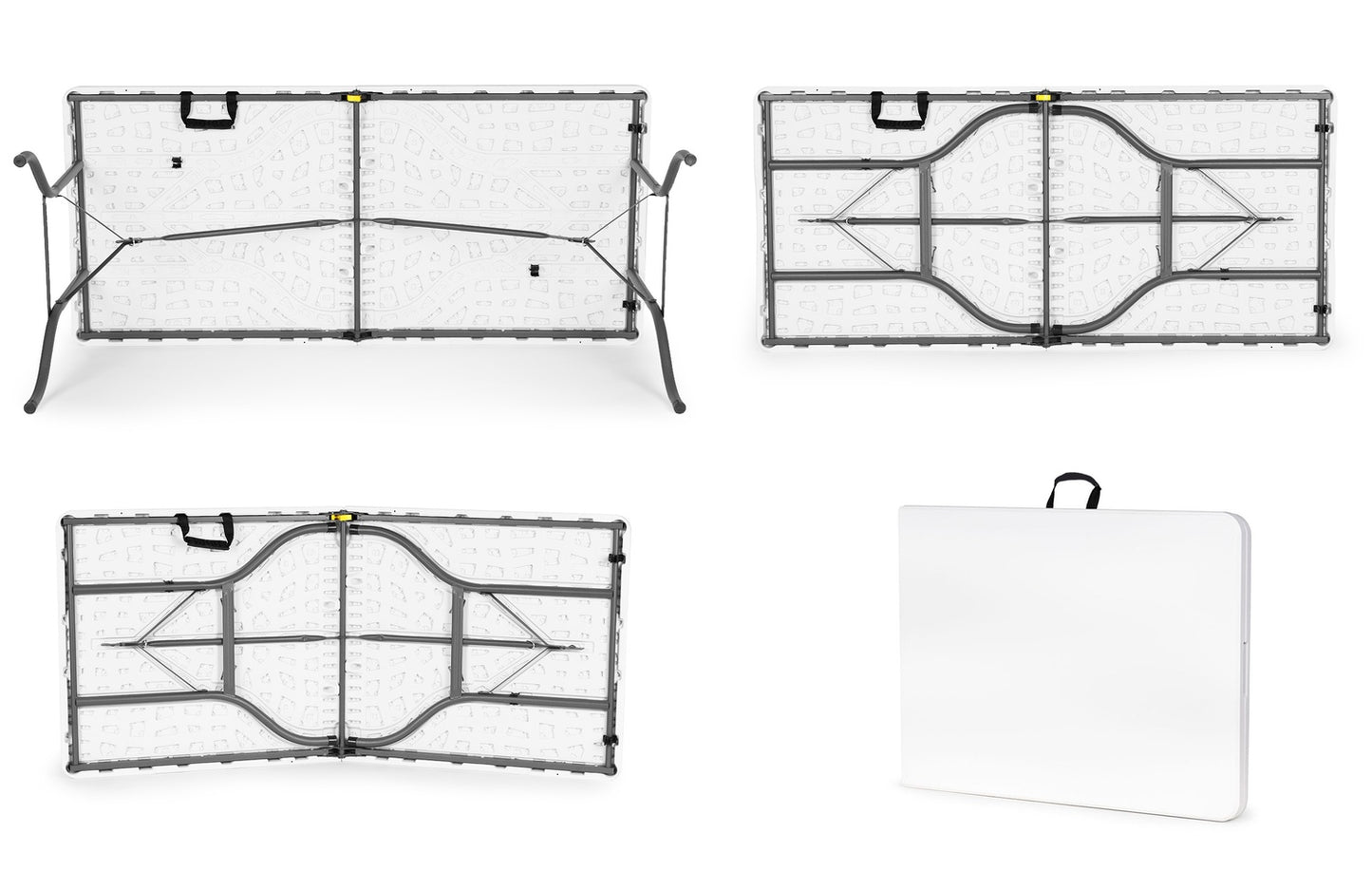 Garden folding banquet table 153cm