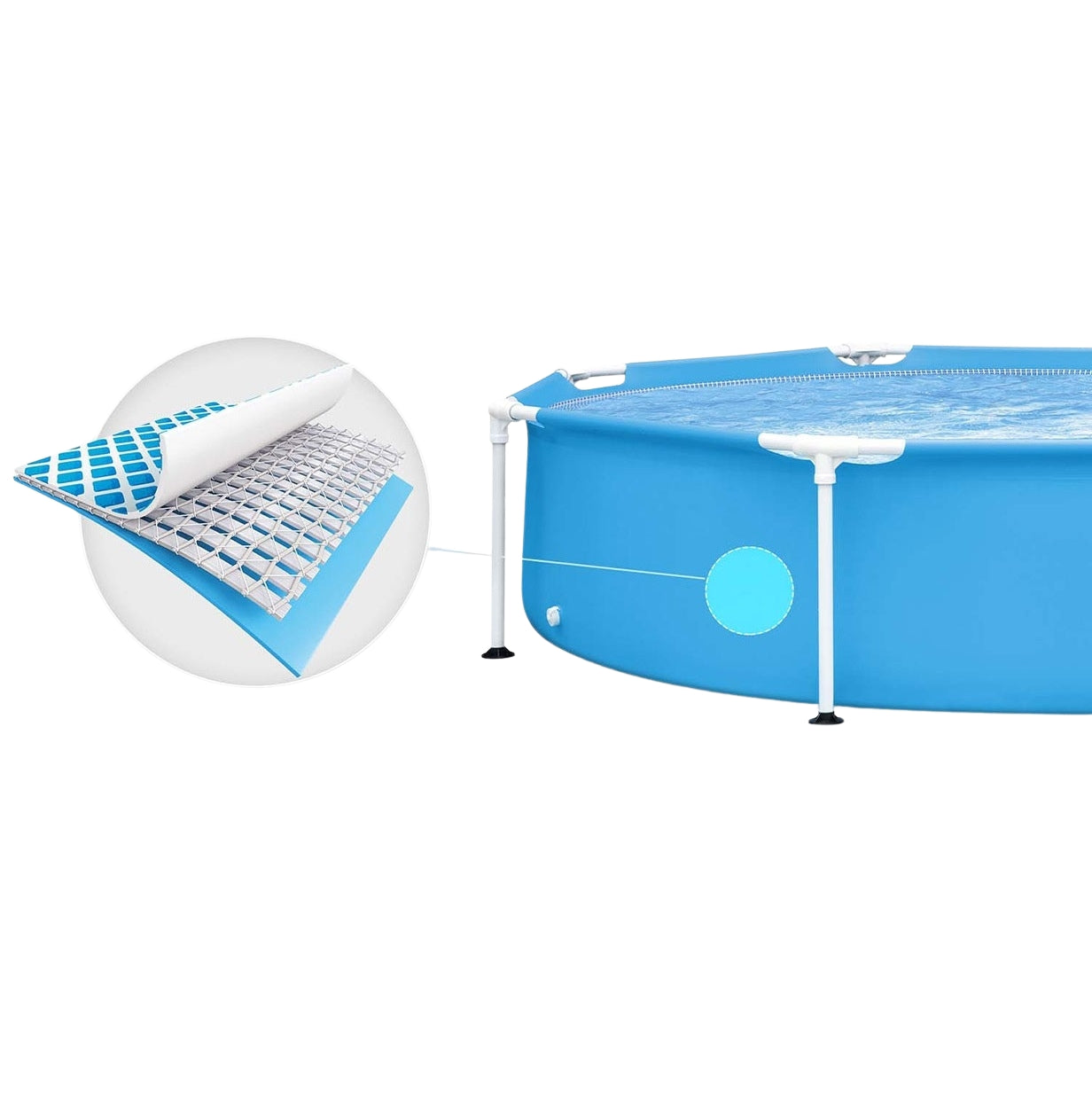 Garden frame swimming pool 244x51 Intex metal frame