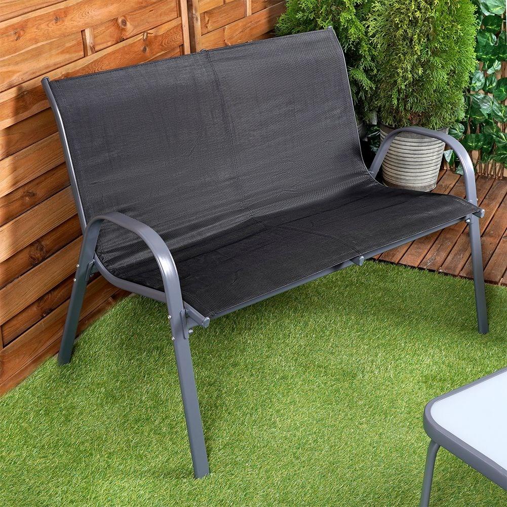 Garden furniture set: 2 armchairs, 1 table, 2-seater sofa for 4 pers