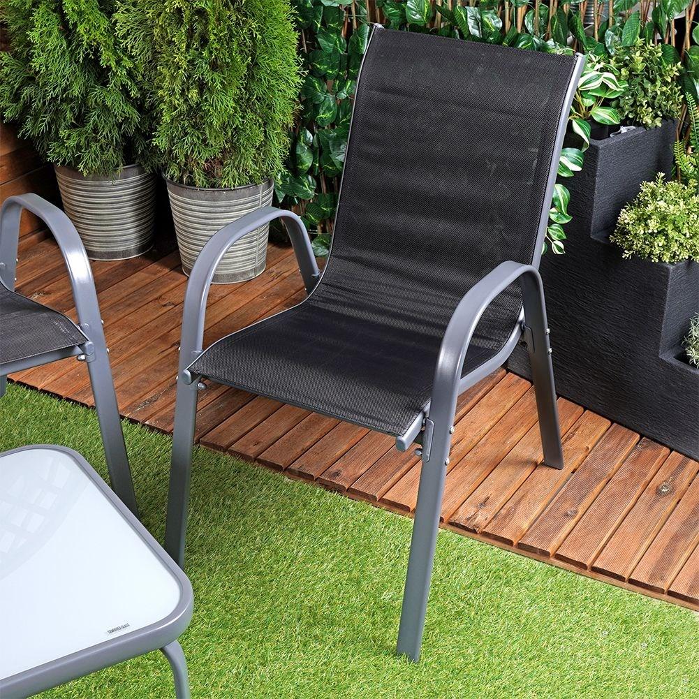 Garden furniture set: 2 armchairs, 1 table, 2-seater sofa for 4 pers