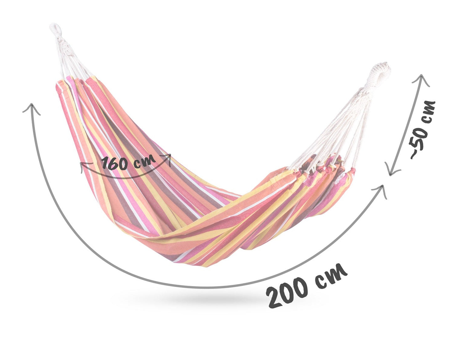 Garden hammock 200 x 160 cm Sofa Malaga Double, 2-person