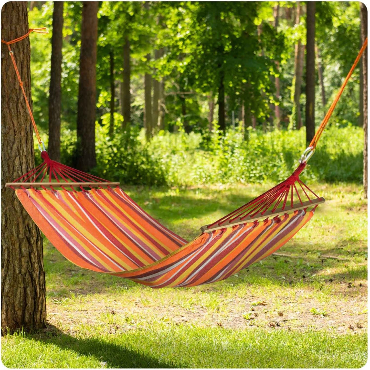 Garden hammock Bahama single red Sofotel
