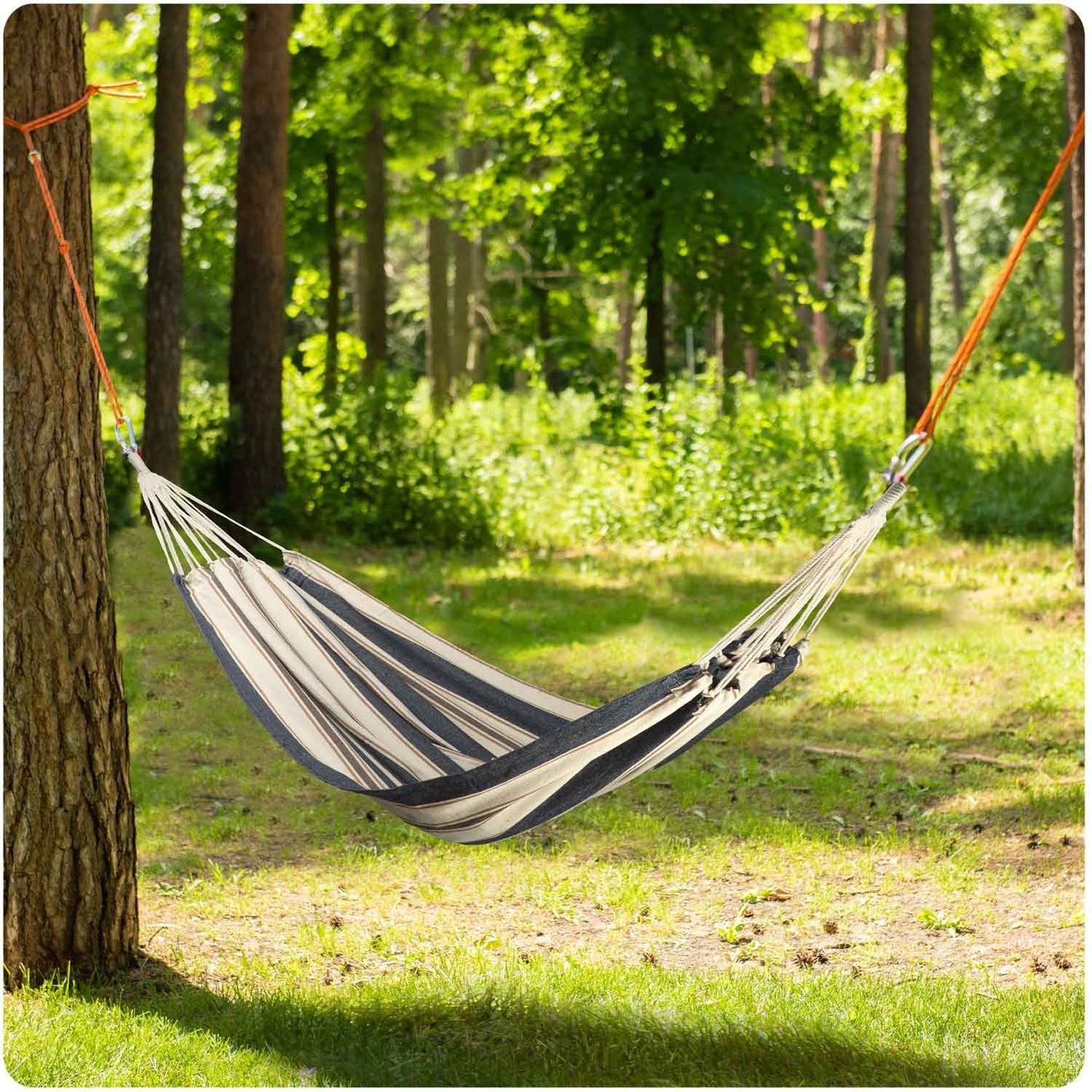 Garden hammock Malaga Double blue and white Sofotel