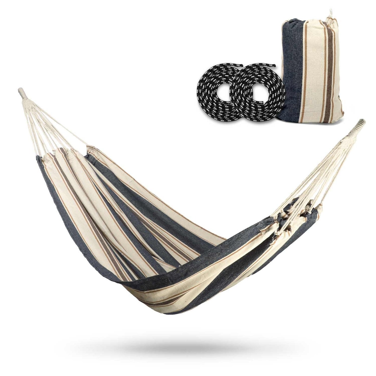 Garden hammock Malaga Double blue and white Sofotel