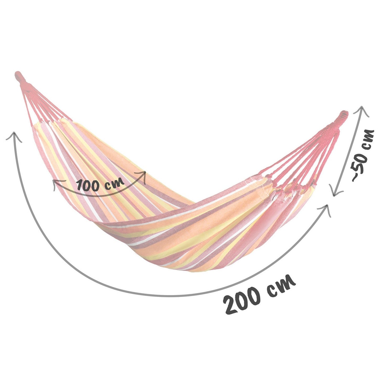 Garden hammock Malaga Single red Sofotel